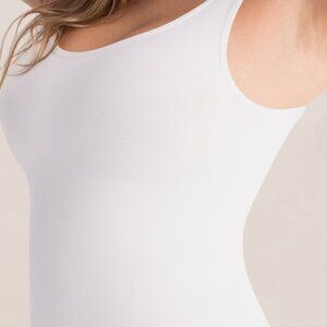 NWT SHAPERMINT Essentials All Day Every Day Tank White 3XL